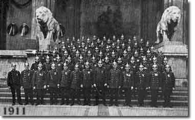 Der Chor der Polizei anno 1911